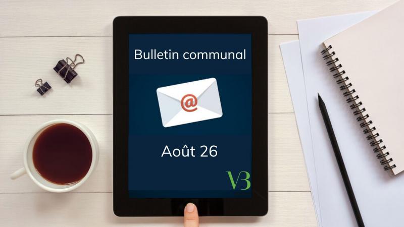 Bulletin communal - Août 2026